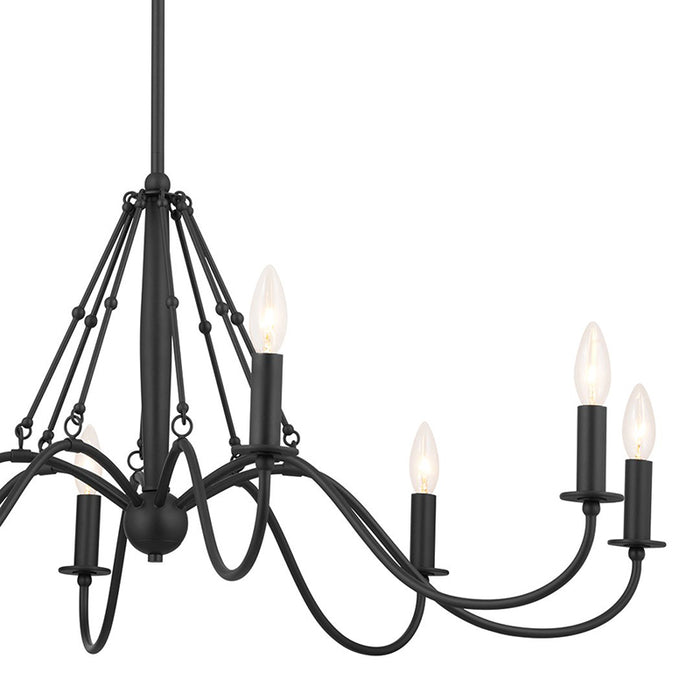 Kichler 52456 Freesia 8-lt 38" Chandelier