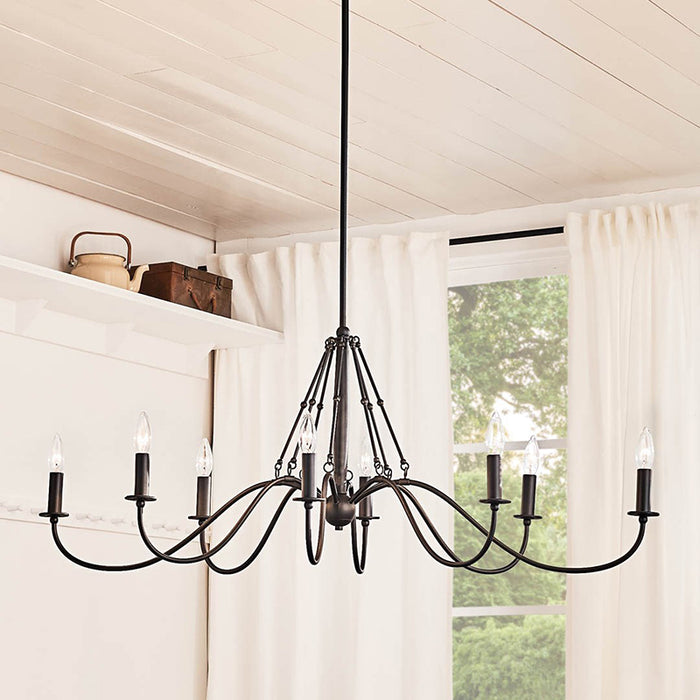 Kichler 52457 Freesia 8-lt 45" Chandelier