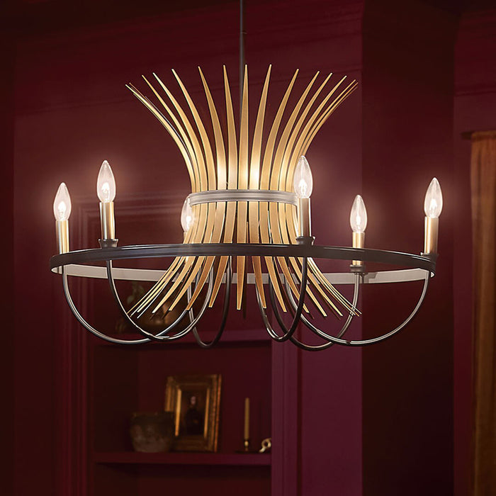 Kichler 52458 Baile 6-lt 29" Chandelier