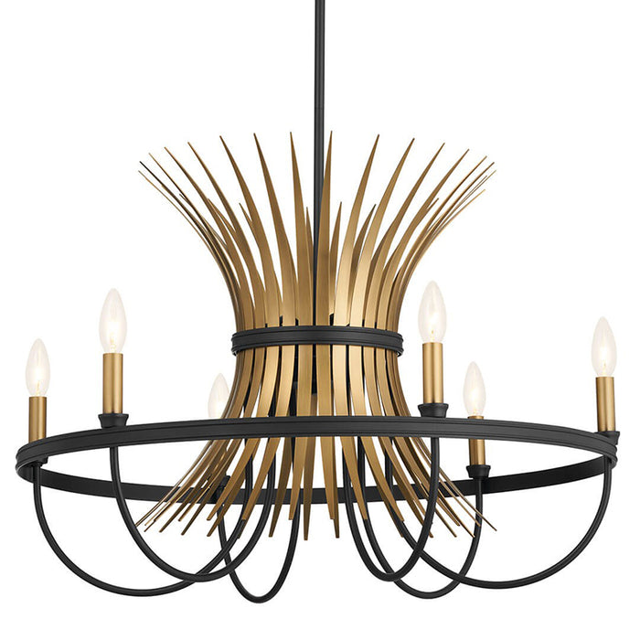 Kichler 52458 Baile 6-lt 29" Chandelier