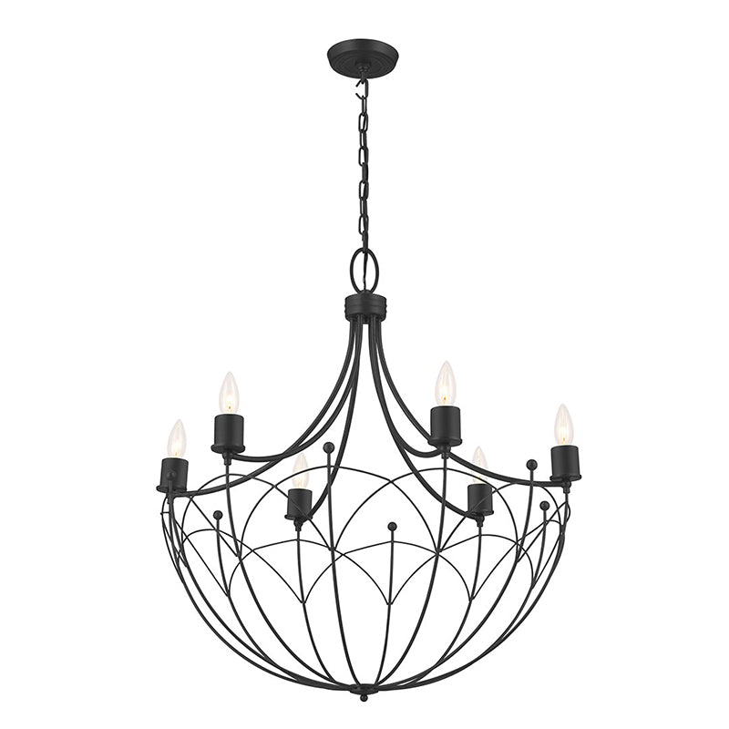 Kichler 52462 Topiary 6-lt 28" Chandelier