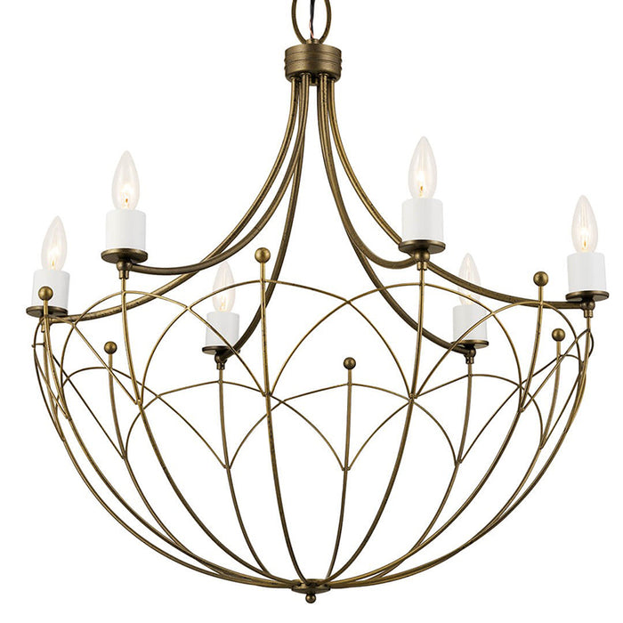 Kichler 52462 Topiary 6-lt 28" Chandelier