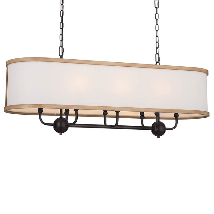 Kichler 52467 Heddle 8-lt 43" Linear Chandelier