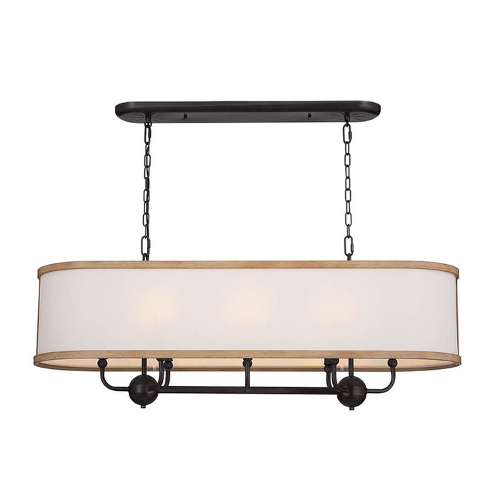 Kichler 52467 Heddle 8-lt 43" Linear Chandelier