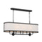Kichler 52467 Heddle 8-lt 43" Linear Chandelier