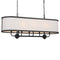 Kichler 52467 Heddle 8-lt 43" Linear Chandelier