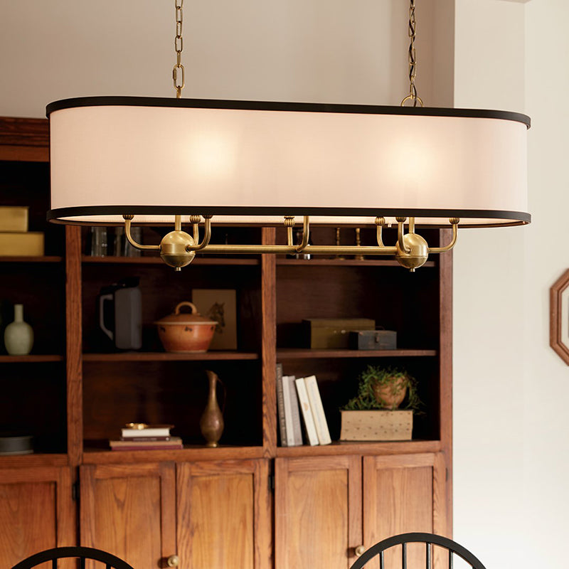 Kichler 52467 Heddle 8-lt 43" Linear Chandelier