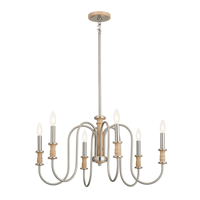 Kichler 52470 Karthe 6-lt 29" Chandelier