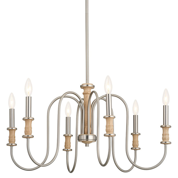 Kichler 52470 Karthe 6-lt 29" Chandelier