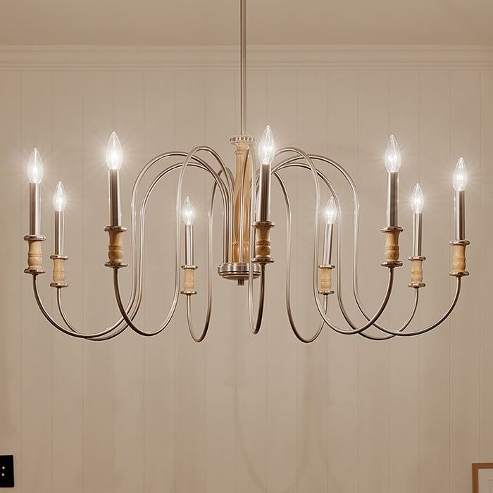 Kichler 52471 Karthe 9-lt 42" Chandelier