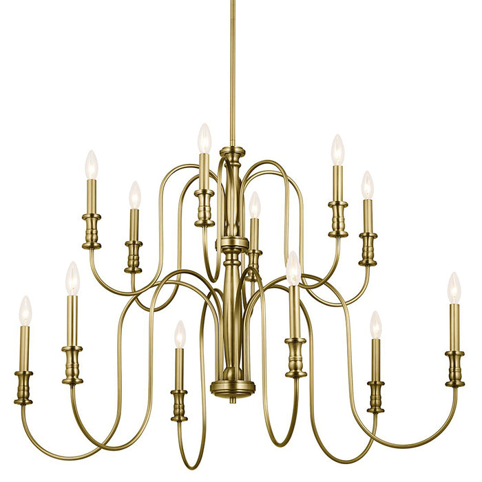 Kichler 52472 Karthe 12-lt 42" Chandelier