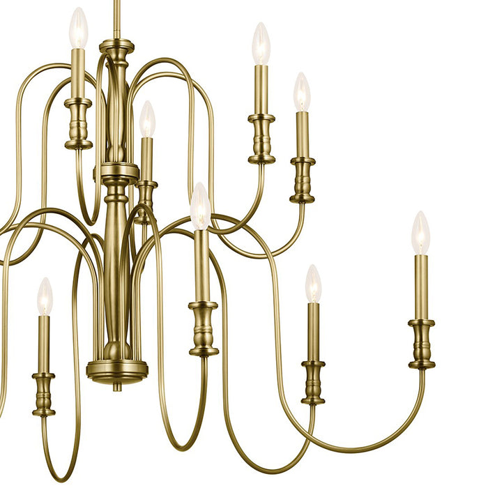 Kichler 52472 Karthe 12-lt 42" Chandelier