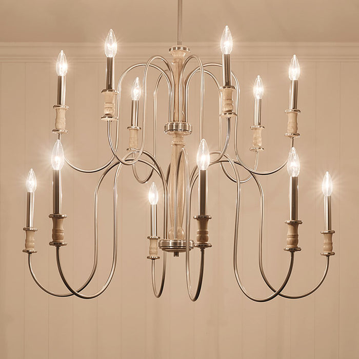 Kichler 52472 Karthe 12-lt 42" Chandelier