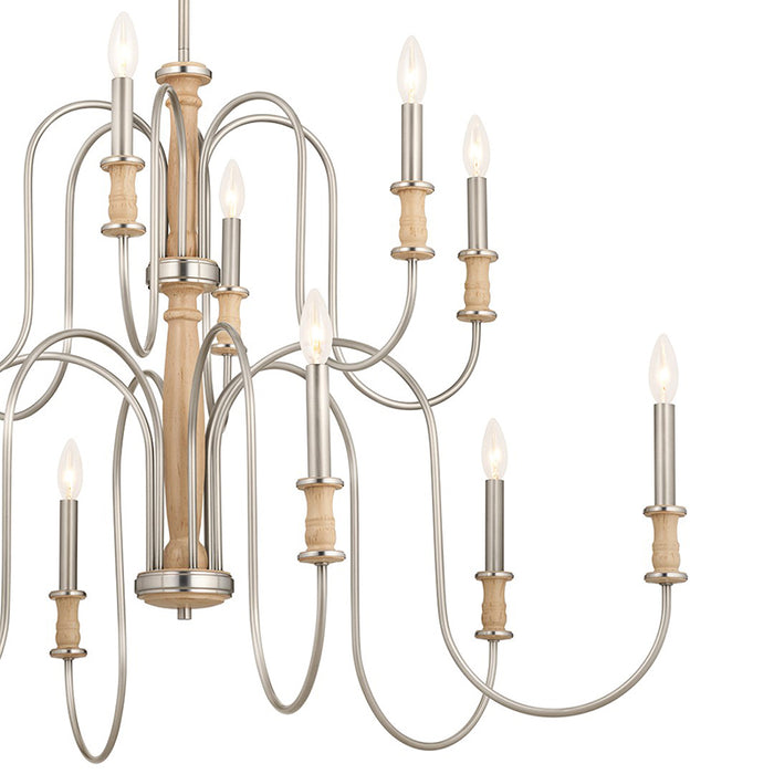 Kichler 52472 Karthe 12-lt 42" Chandelier