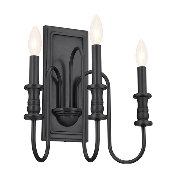 Kichler 52473 Karthe 3-lt 15" Tall Wall Sconce