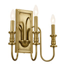Kichler 52473 Karthe 3-lt 15" Tall Wall Sconce