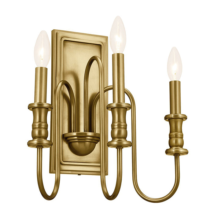 Kichler 52473 Karthe 3-lt 15" Tall Wall Sconce