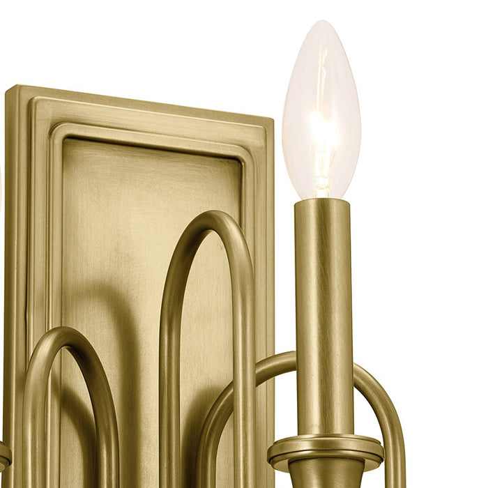 Kichler 52473 Karthe 3-lt 15" Tall Wall Sconce