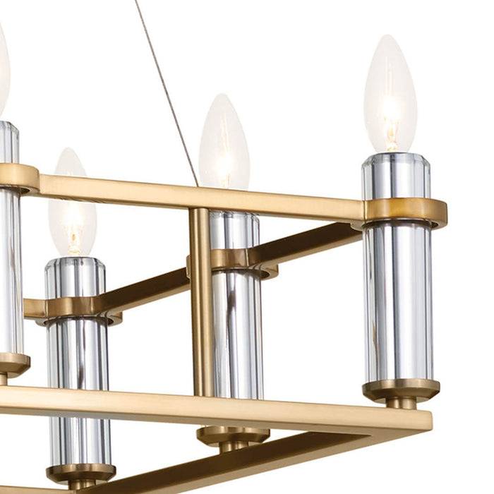 Kichler 52492 Rosalind 12-lt 45" Linear Chandelier