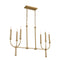 Kichler 52495 Florence 6-lt 40" Linear Chandelier
