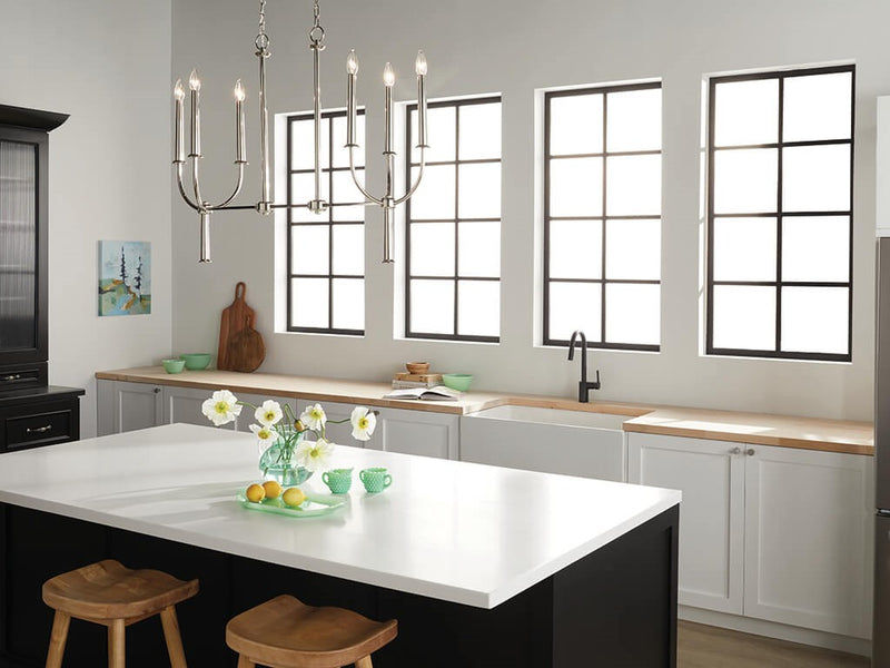 Kichler 52495 Florence 6-lt 40" Linear Chandelier