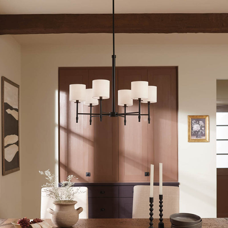 Kichler 52500 Ali 6-lt 28" Chandelier