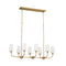 Kichler 52510 Adeena 8-lt 47" Linear Chandelier
