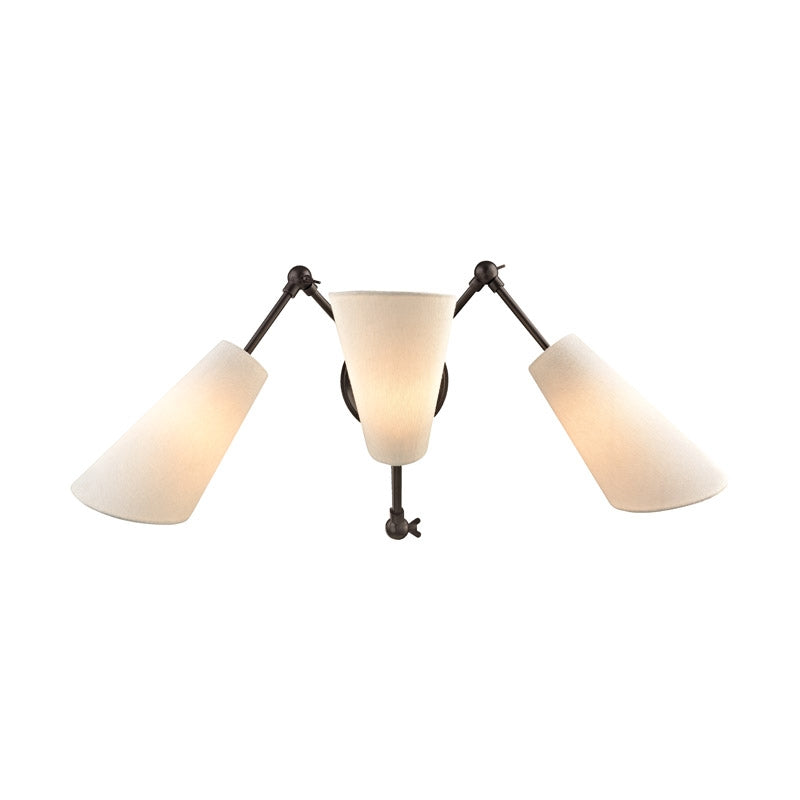 Hudson Valley 5300 Buckingham 3-lt Wall Sconce