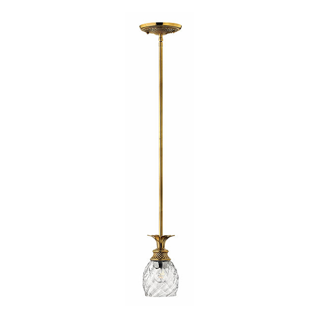 Hinkley 5317 Plantation 1-lt 5" LED Mini Pendant