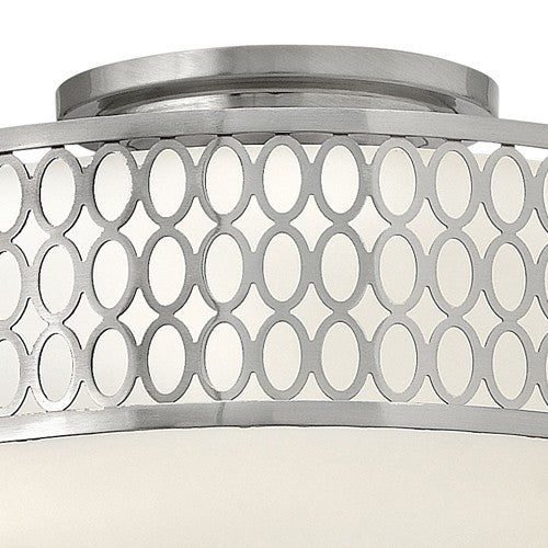 Hinkley 53241 Jules 3-lt 15" LED Semi Flush Mount