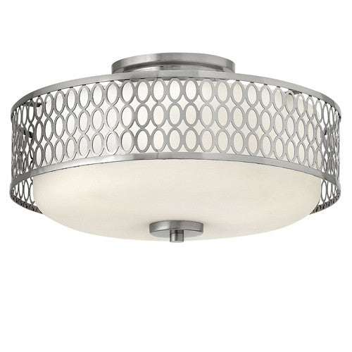 Hinkley 53241 Jules 3-lt 15" LED Semi Flush Mount