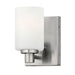 Hinkley 54620 Karlie 1-lt 8" Tall LED Bath Light - Brushed Nickel