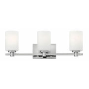 Hinkley 54623 Karlie 3-lt 23" LED Bath Light - Chrome