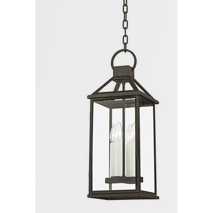 Troy F2749 Sanders 4-lt 9" Outdoor Hanging Lantern