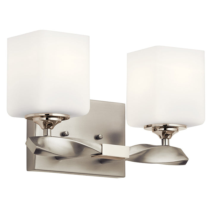 Kichler 55001 Marette 2-lt 14" Wide Vanity Light