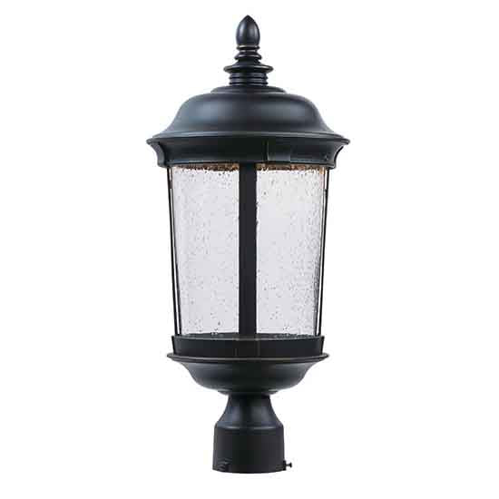 Maxim 55021 Dover 1-lt 9.25" LED Outdoor Post Lantern