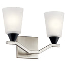 Kichler 55028 Skagos 2-lt 14" Wide Vanity Light