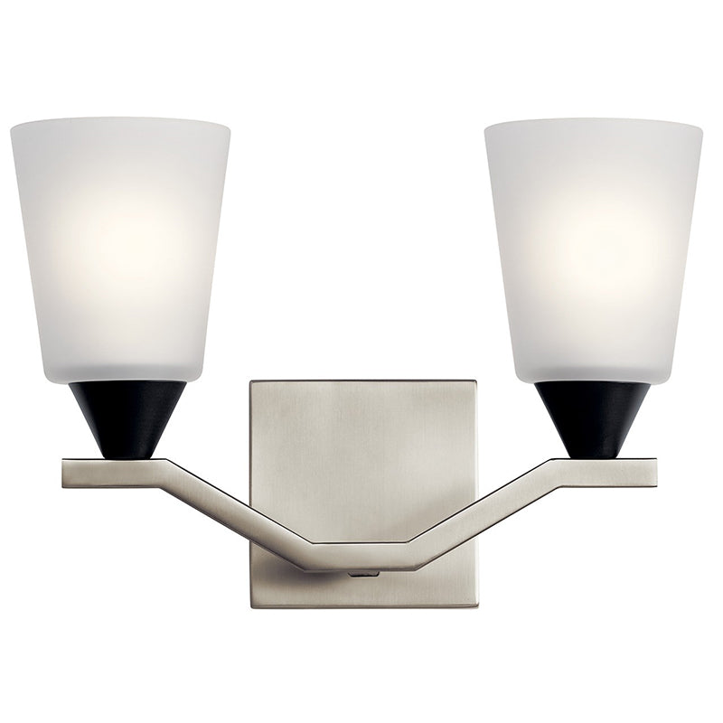 Kichler 55028 Skagos 2-lt 14" Wide Vanity Light