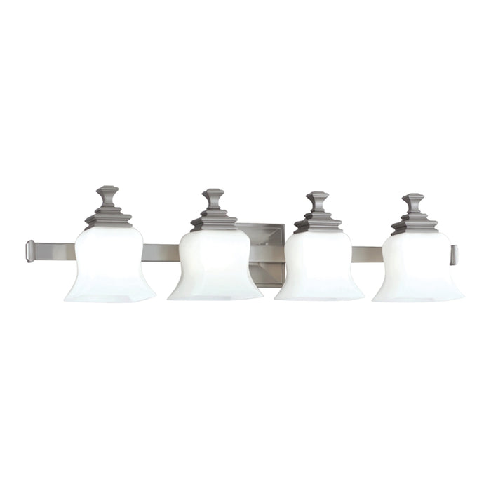 Hudson Valley 5504 Wilton 4-lt Bath and Vanity