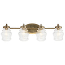Kichler 55040 Janiel 4-lt 33" Wide Vanity Light