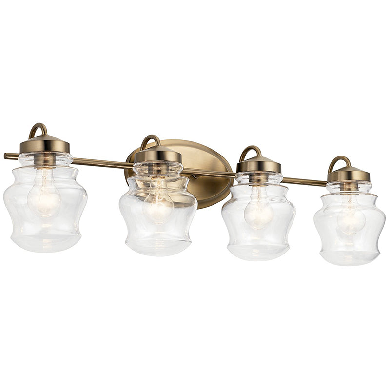 Kichler 55040 Janiel 4-lt 33" Wide Vanity Light