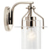 Kichler 55077 Everett 1-lt 9" Tall Wall Sconce-Polished Nickel