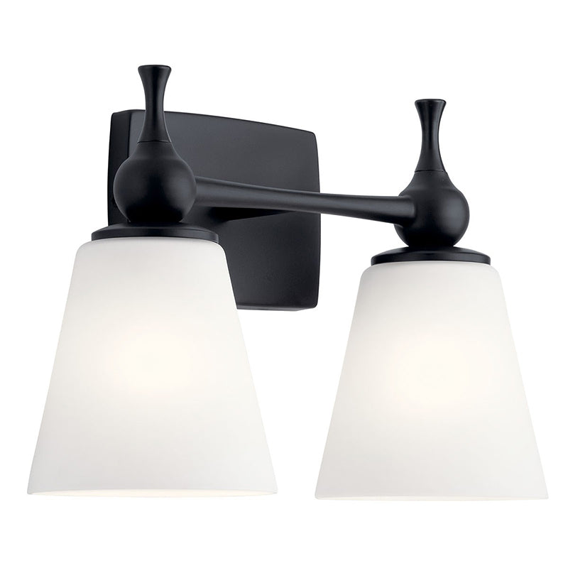 Kichler 55091 Cosabella 2-lt 15" Wide Vanity Light