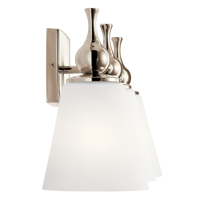 Kichler 55092 Cosabella 3-lt 24" Vanity Light-Polished Nickel