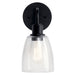 Kichler 55100 Meller 1-lt 11" Tall Wall Sconce-Black