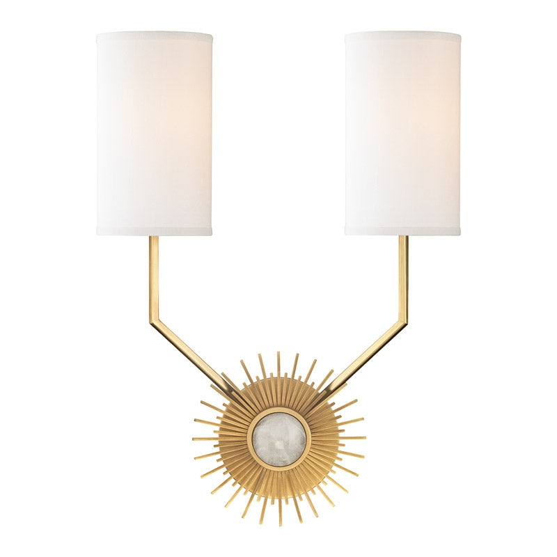Hudson Valley 5512 Borland 2-lt Wall Sconce