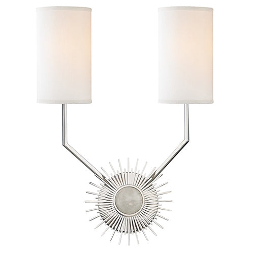 Hudson Valley 5512 Borland 2-lt Wall Sconce