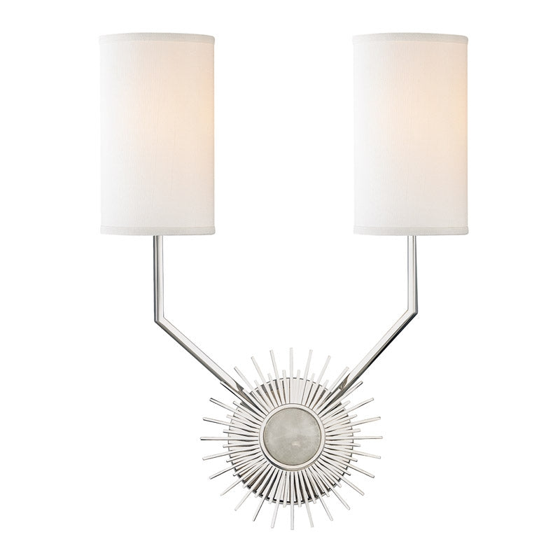 Hudson Valley 5512 Borland 2-lt Wall Sconce