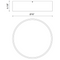 Alora Mood FM556016 Brisbane 3-lt 16" Flush Mount