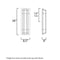 Maxim 55685 Trilogy 1-lt 26" Tall LED Outdoor Wall Sconce